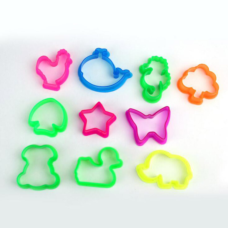 Baby Products Keeping Bag - 10 Stks/partij Dier Klei Playdough Mold